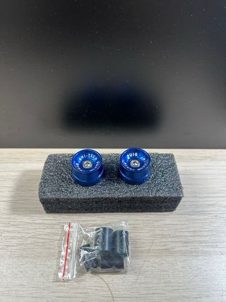 Puig 21016A Contrapesos Manillar Moto Azul