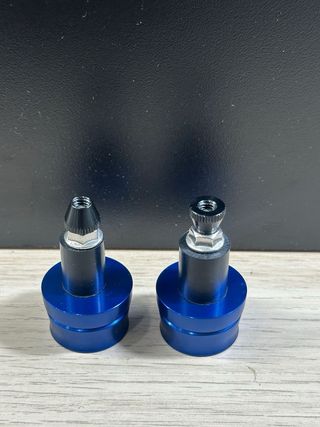 Puig 21016A Contrapesos Manillar Moto Azul