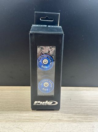 Puig 21016A Contrapesos Manillar Moto Azul