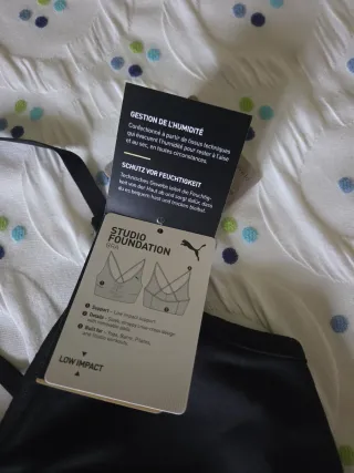 Top deportivo Puma mujer Talla S con etiquetas