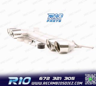 ESCAPE CON COLAS BMW F30 F31 LOOK M DOBLE