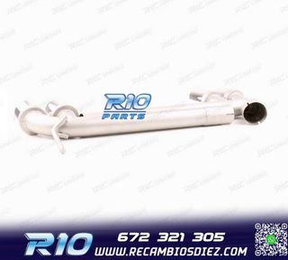 ESCAPE CON COLAS BMW F30 F31 LOOK M DOBLE