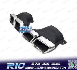 COLAS ESCAPE PARA MERCEDES CLASE GLC X253 CROMO