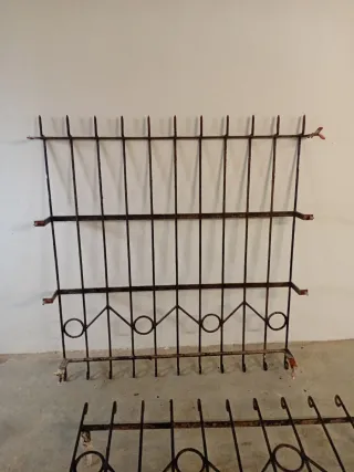 Rejas de hierro forjado para ventanas