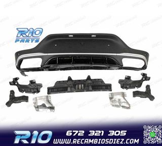 DIFUSOR MERCEDES CLASE GLC C253 COUPE + COLAS ESCAPE