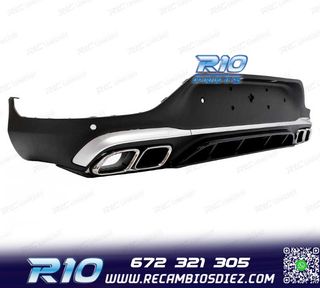 DIFUSOR MERCEDES CLASE GLC C253 COUPE + COLAS ESCAPE