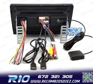 RADIO 9" GPS ANDROID 13 QUAD CORE 64GB ROM