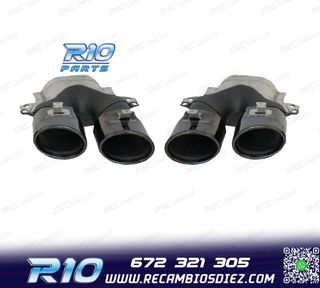 COLAS DE ESCAPE MERCEDES GLC C253 X253 15-18 LOOK AMG GLC43