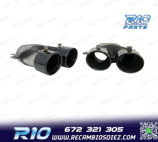 COLAS DE ESCAPE MERCEDES GLC C253 X253 15-18 LOOK AMG GLC43