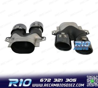 COLAS DE ESCAPE MERCEDES GLC C253 X253 15-18 LOOK AMG GLC43