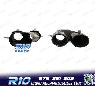 COLAS DE ESCAPE MERCEDES GLC C253 X253 15-18 LOOK AMG GLC43