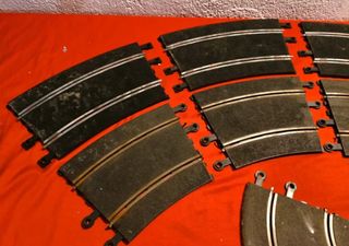 Pistas Scalextric curvas especiales 1:32