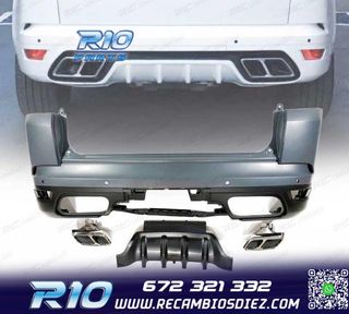 PARAGOLPES TRASERO RANGE ROVER SPORT L494 18- LOOK SVR + COL