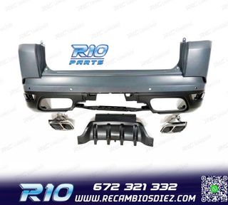 PARAGOLPES TRASERO RANGE ROVER SPORT L494 18- LOOK SVR + COL