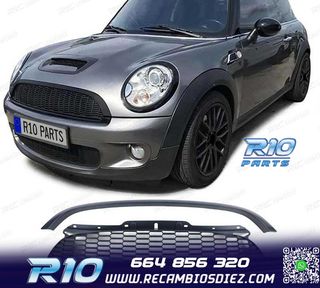 PARRILLAS MINI COOPER R56 R57 06-09 NEGRO MATE