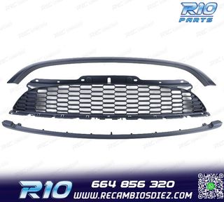 PARRILLAS MINI COOPER R56 R57 06-09 NEGRO MATE