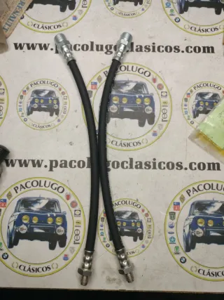 Pareja de latiguillos freno Seat 1500