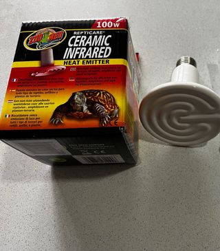 Lamparas ceramica terrario y kit completo.