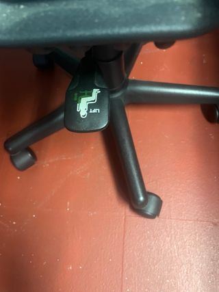 Silla de oficina azul