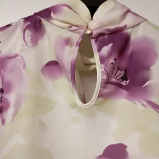 Camicetta donna fantasia floreale XL