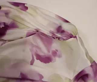 Camicetta donna fantasia floreale XL