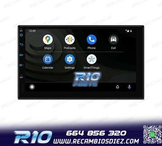 RADIO GPS ANDROID 12 HD TACTIL BLUETOOTH USB SD