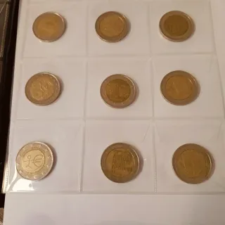 Monedas 2€ Conmemorativas, diferentes precios