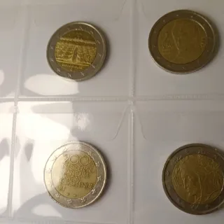 Monedas 2€ Conmemorativas, diferentes precios