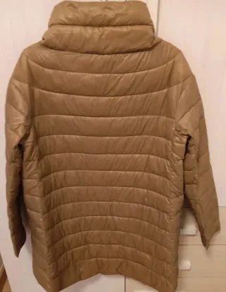 Chaqueta Plumas Ligera Marrón