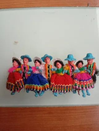 Muñecas artesanales andinas.artesania peruana me
