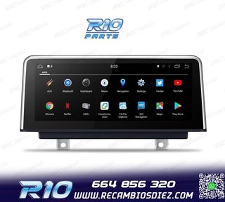 RADIO GPS ANDROID 14 PARA BMW SERIE 3 SERIE 4 10,25"