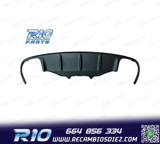 DIFUSOR PORSCHE MACAN 14-18 LOOK TURBO S