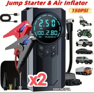 2 COMPRESORES ARRANCADORES PARA COCHE.