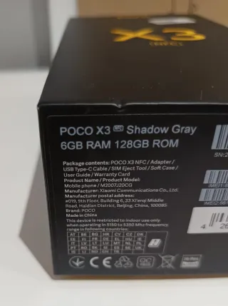 Poco X3 NFC 128GB ROM - 6GB RAM