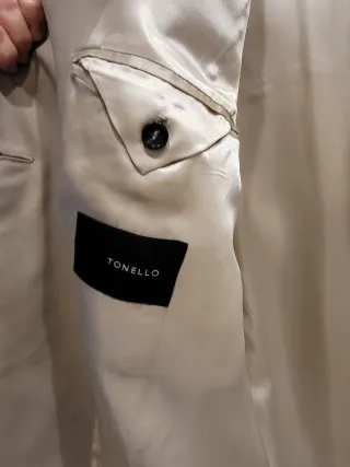 Impermeabile uomo grigio TG 52