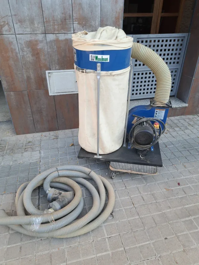 Aspirador para maquinas de carpinteria