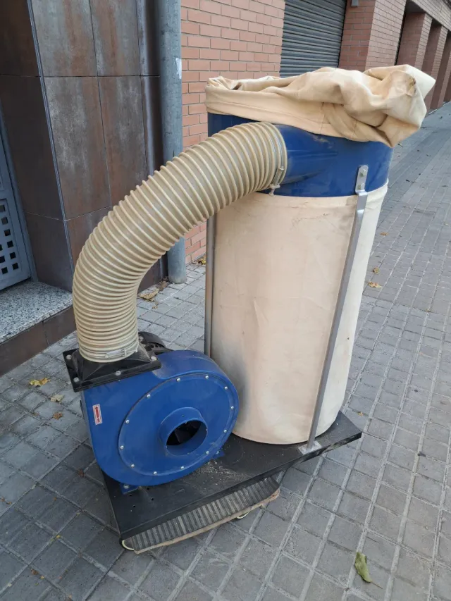 Aspirador para maquinas de carpinteria