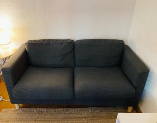 Sofá 2 plazas PÄRUP gris IKEA