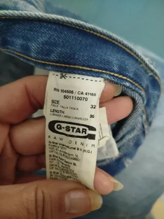 Pantalón G-Star Slim Talla 32