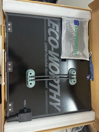 ECO-WORTHY Panel Solar Portatil 100W #549666