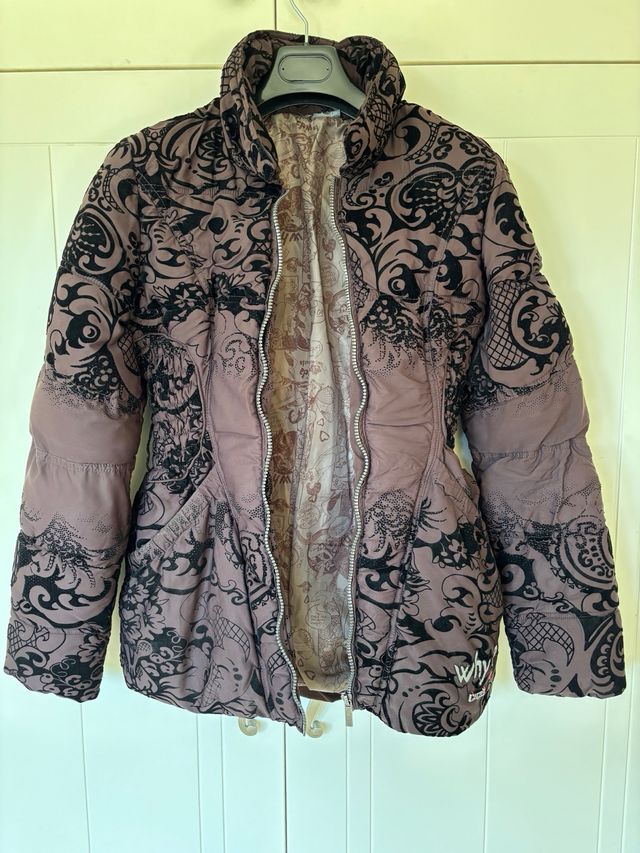 Chaqueta Desigual Anorak Granate