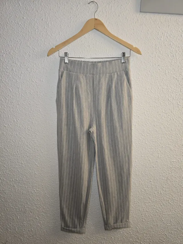 Pantalones  Tela Mujer Talla S