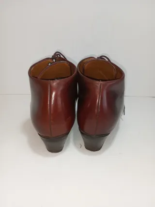 Botines de piel Talla 35