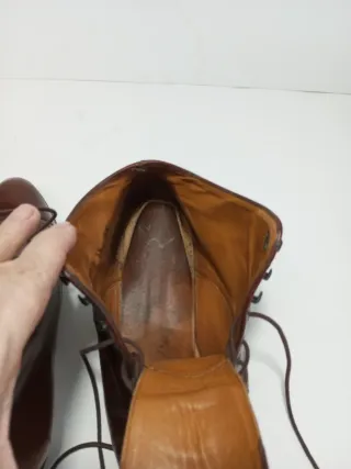 Botines de piel Talla 35