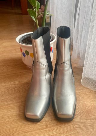 Botines Studio Céleste Plata