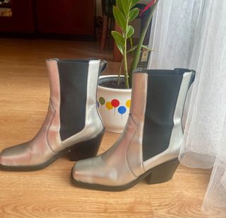 Botines Studio Céleste Plata