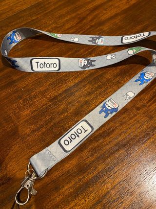 Colgante Lanyard Totoro Tarjetas Móvil