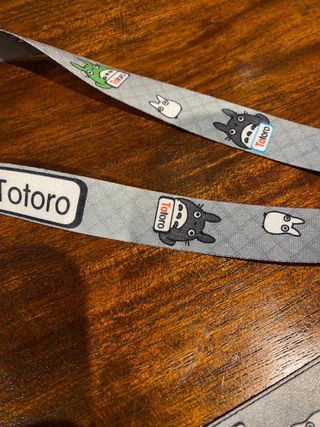 Colgante Lanyard Totoro Tarjetas Móvil