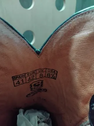 Botas Sendra Tacón Cubano.