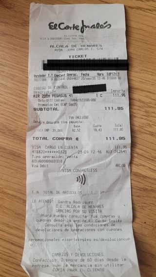 Nike Pegasus 41 42.5